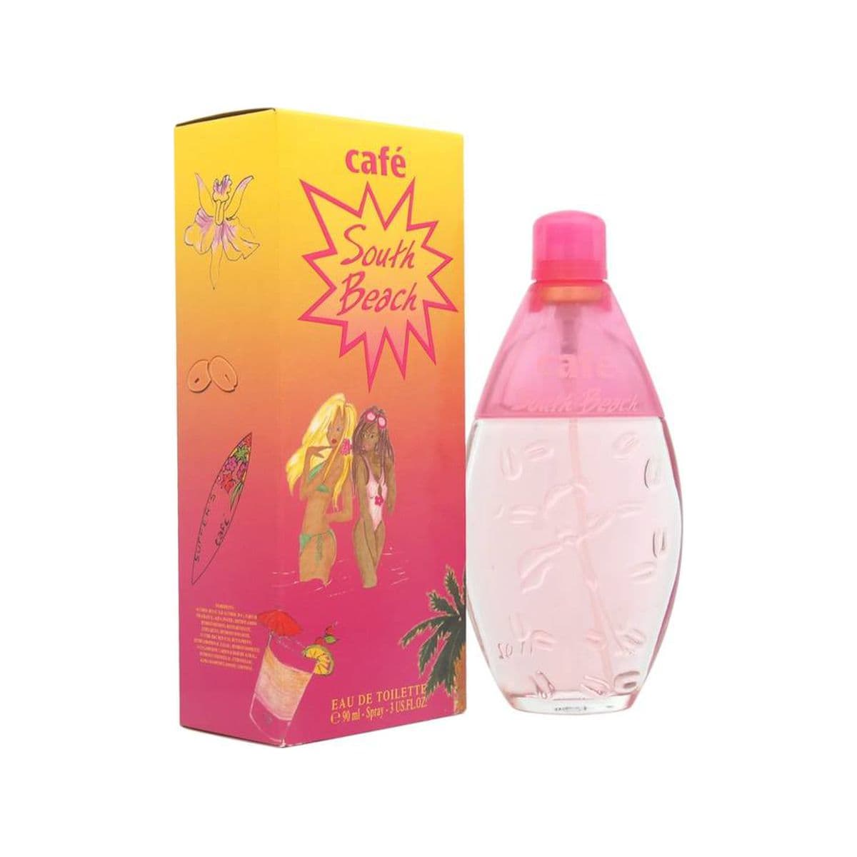 Cafe South Beach 3Oz Eau De Toilette For Women