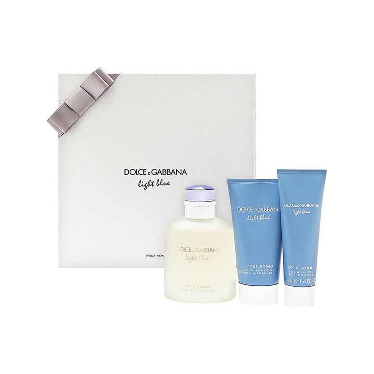 D&G Light Blue 3 Piece Gift Set For Men