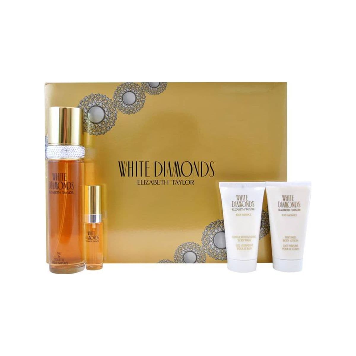 White Diamonds 4 Piece Gift Set For Women