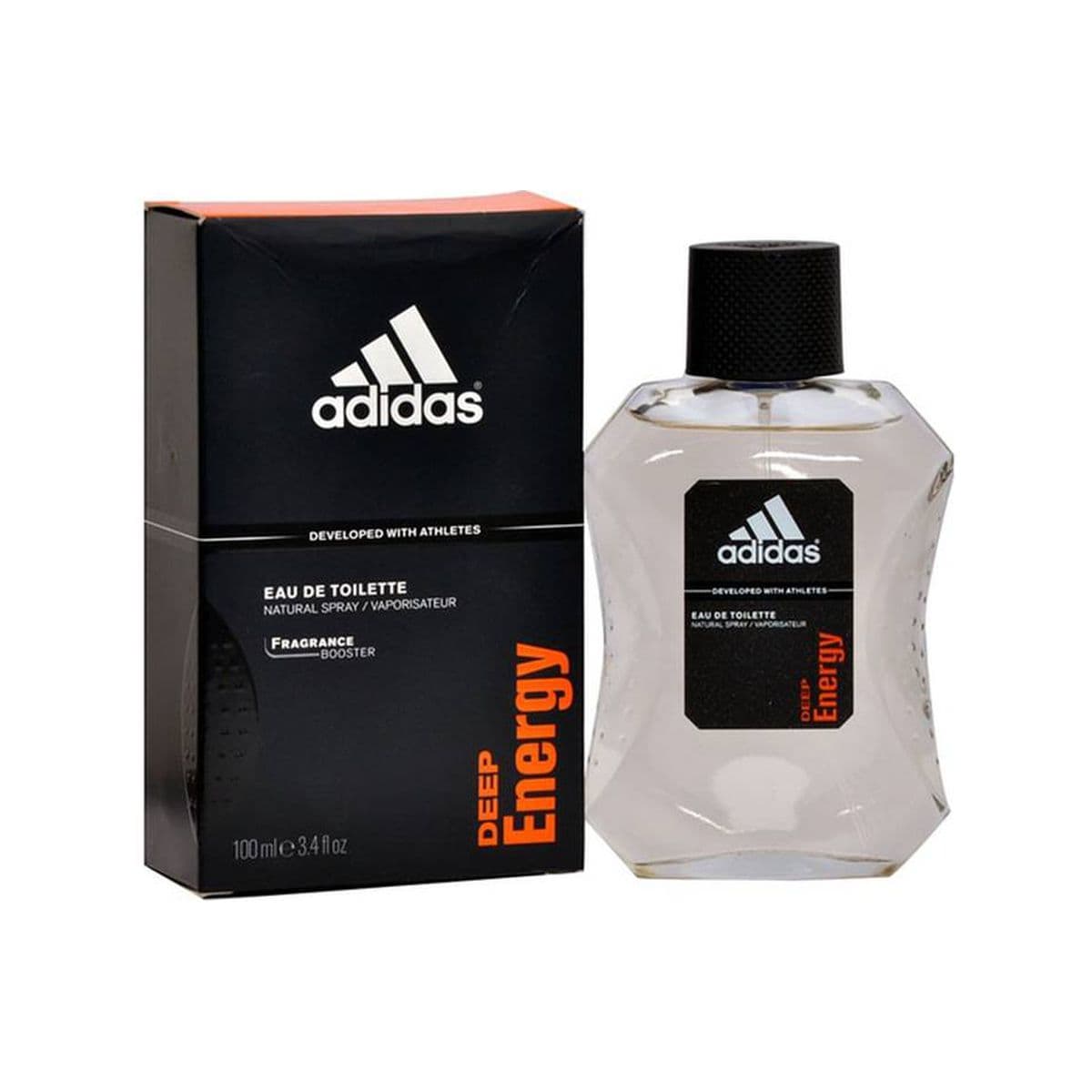 Adidas Deep Energy 3.4Oz Eau De Toilette For Men