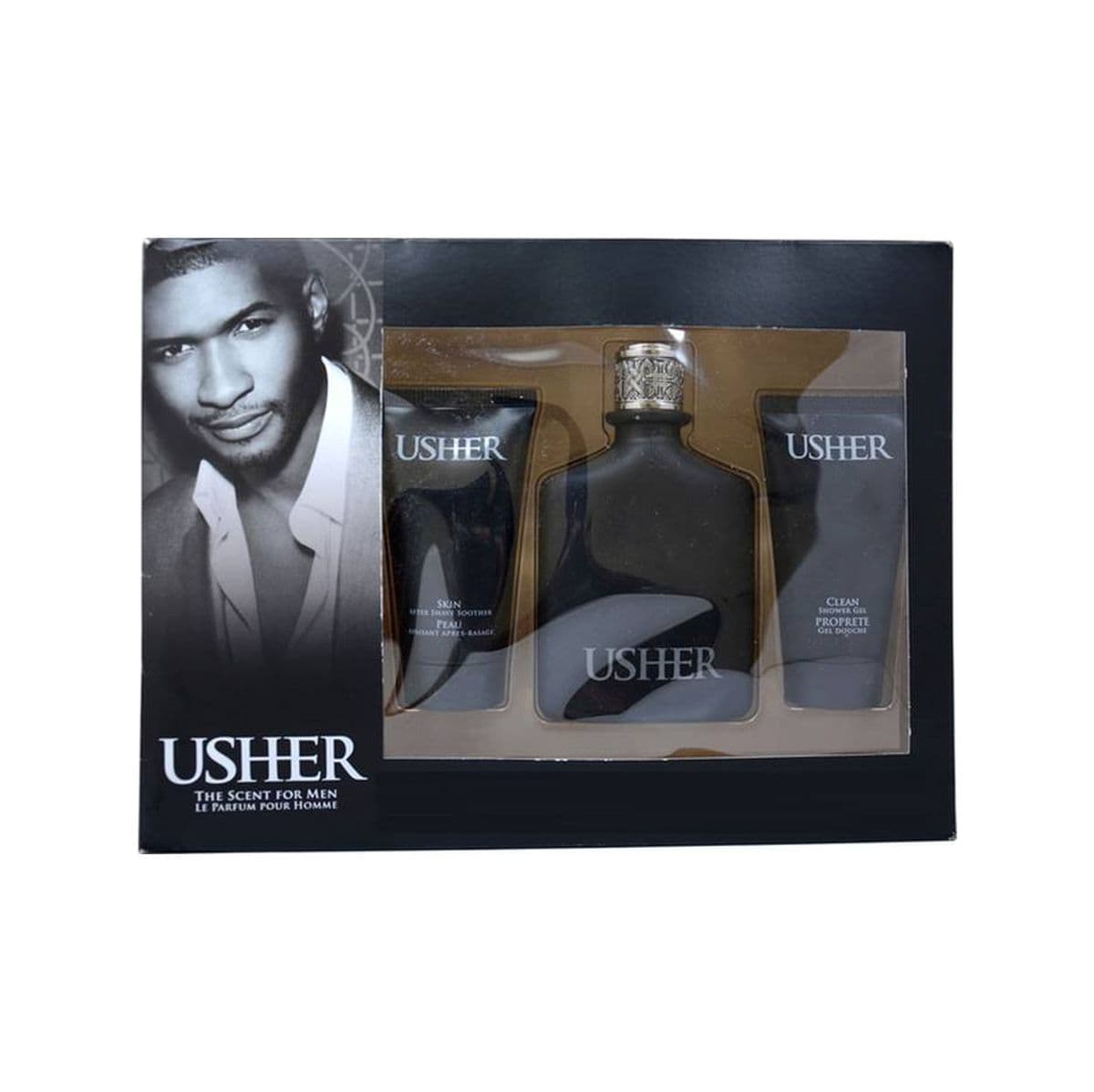 Usher 3 Piece Window Box Gift Set For Men