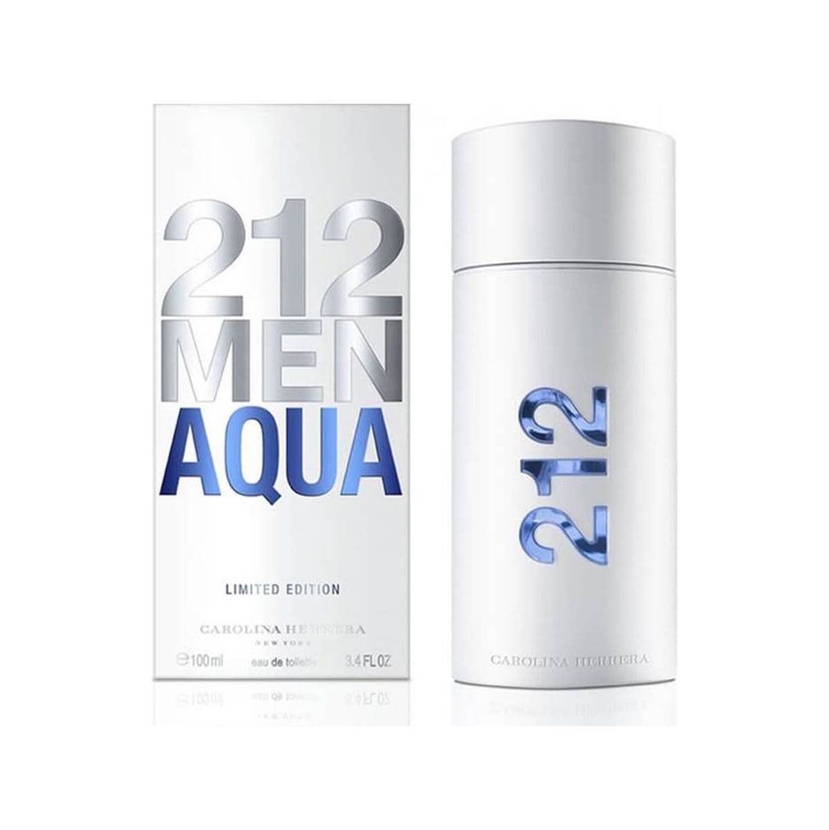 Carolina Herrera 212 Aqua 3.4Oz Eau De Toilette For Men