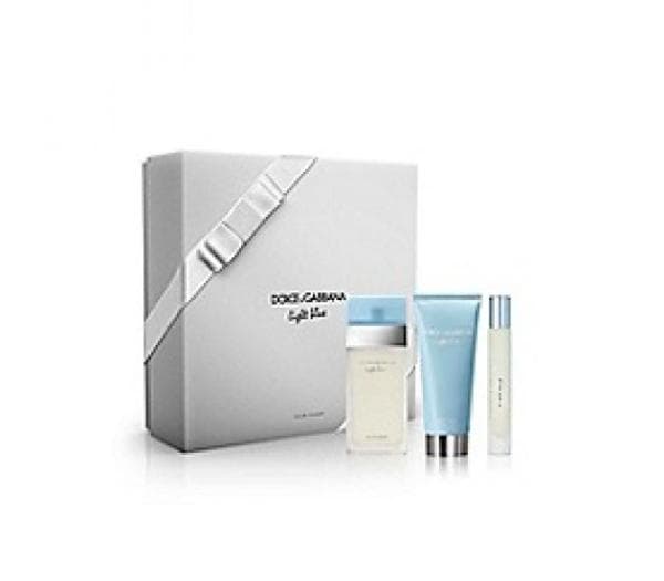 Dolce & Gabbana LIGHT BLUE 1.7/1.7BC/.33 3 Piece Giftset for Women