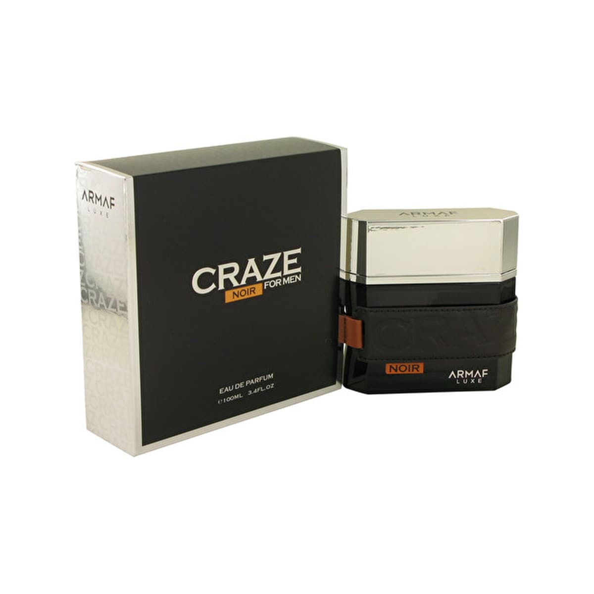 Armaf Luxe Craze Noir 3.4Oz Eau De Parfum Spray For Men