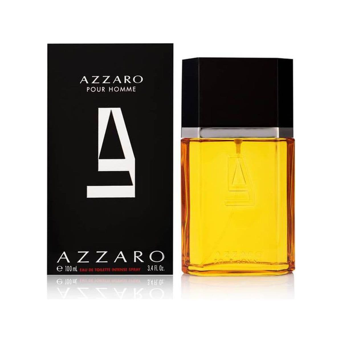 Azzaro Intense Pour Homme 3.4Oz Eau De Toilette For Men