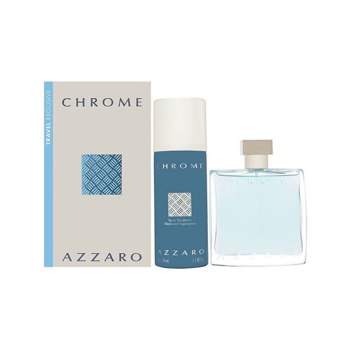 Chrome 2 Piece Gift Set For Men