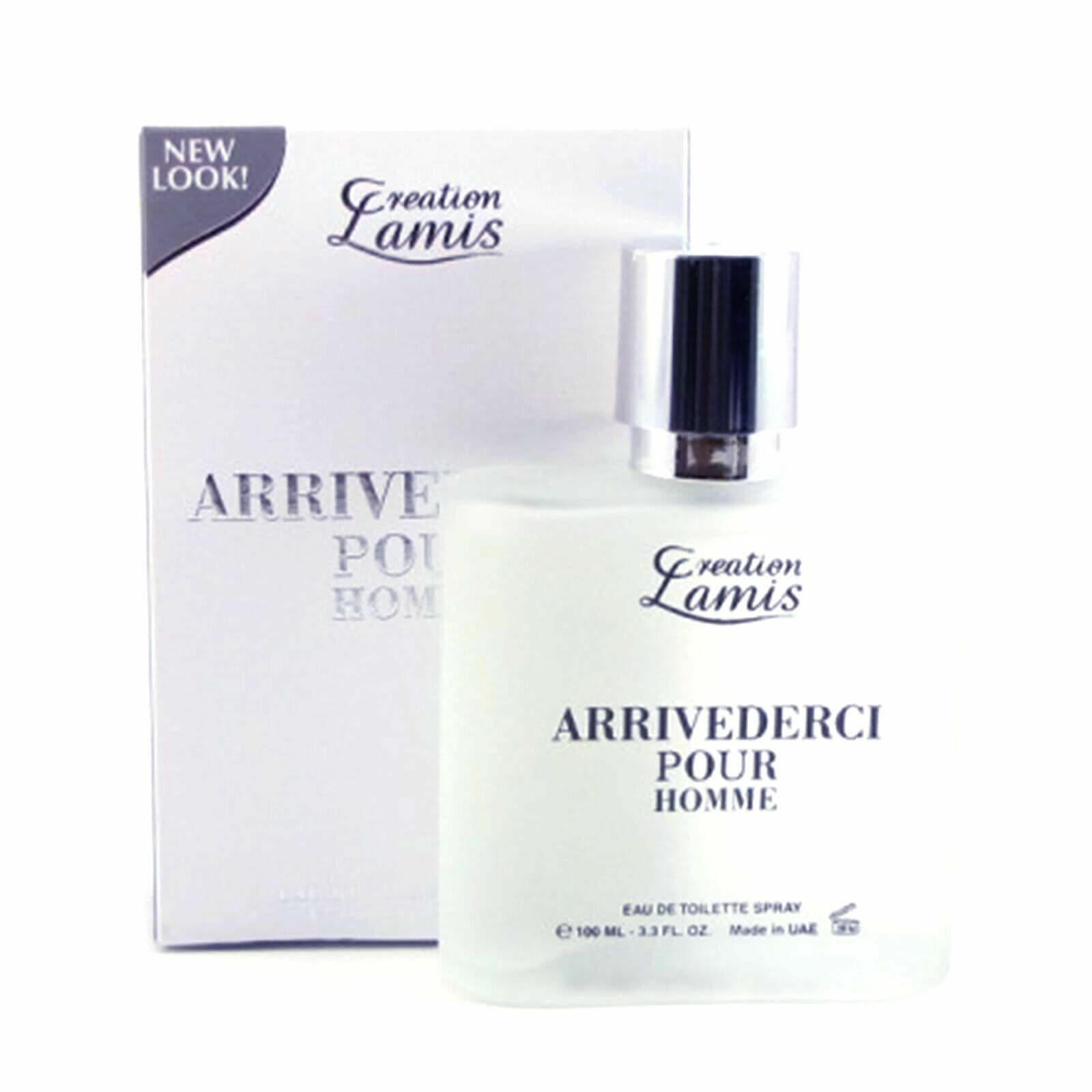 Arrivederci Pour Homme By Creation Lamis 3.3Oz Eau De Toilette For Men