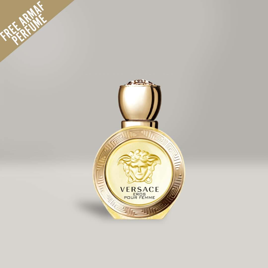 VERSACE EROS 3.4 Oz Eau De Parfum Bundle Deal For Women