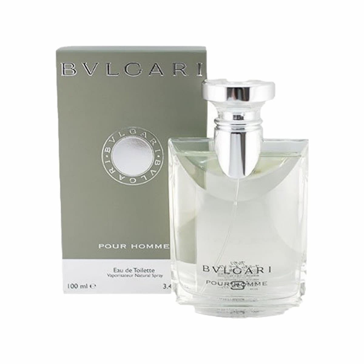 Bvlgari Pour Homme 3.4Oz Eau De Toilette For Men