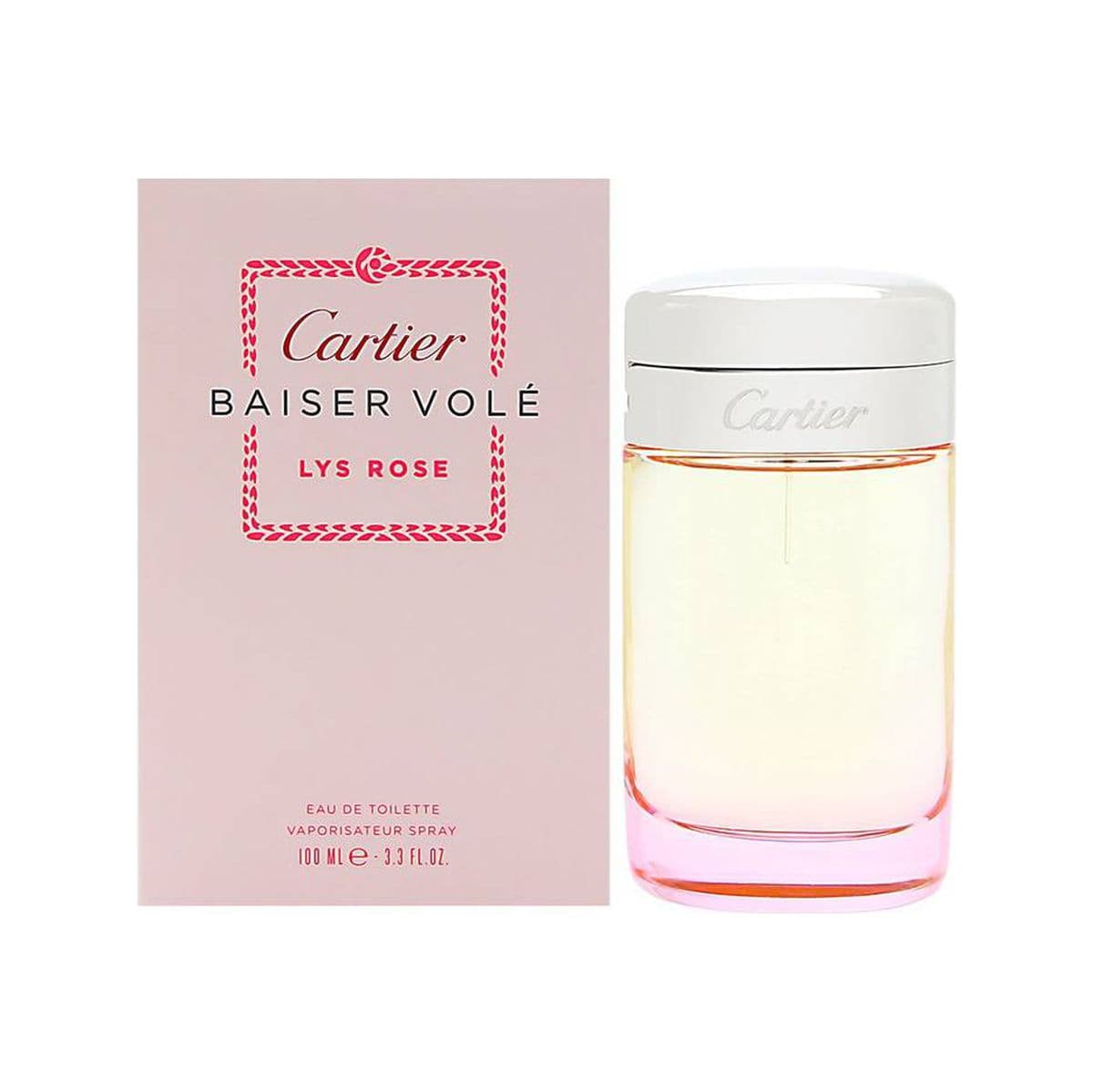 Cartier Baiser Lys Rose 3.3Oz Eau De Toilette For Women