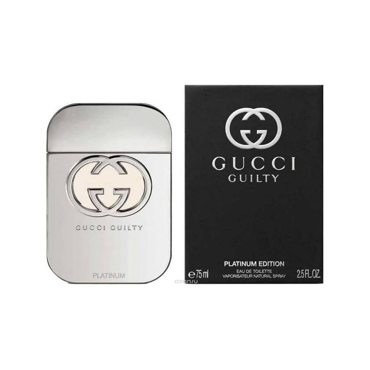 Gucci Guilty Platinum 2.5Oz Eau De Toilette For Women