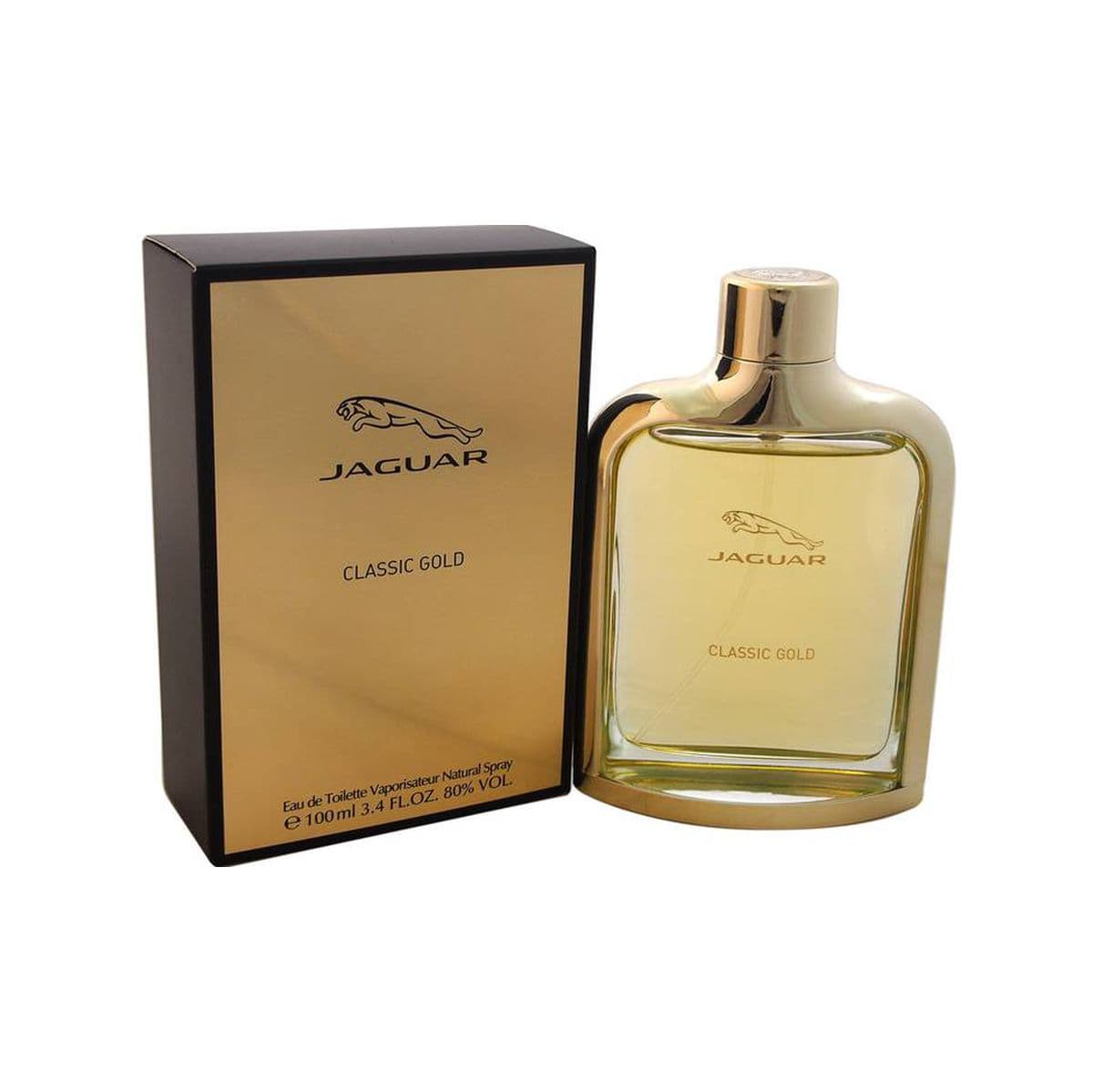 Jaguar Gold 3.4Oz Eau De Toilette For Men