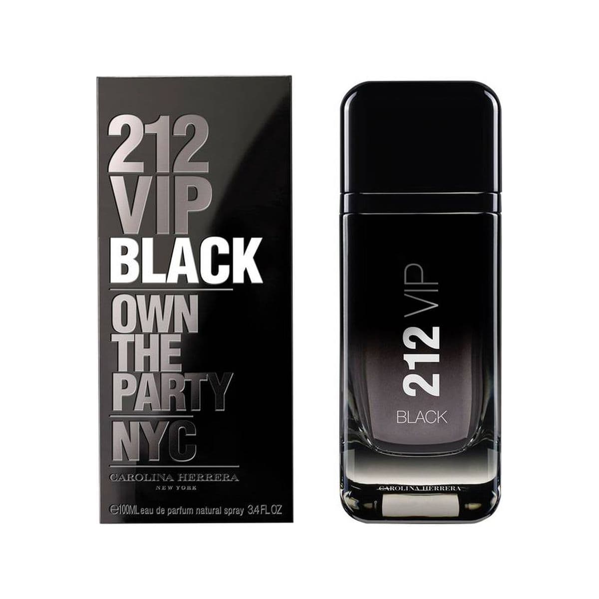 212 Vip Black 3.4Oz Eau De Parfum For Men