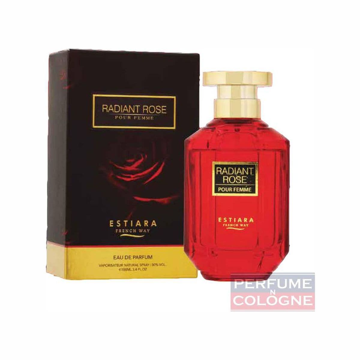 Estiara Radiant Rose 3.4Oz Eau De Toilette For Women