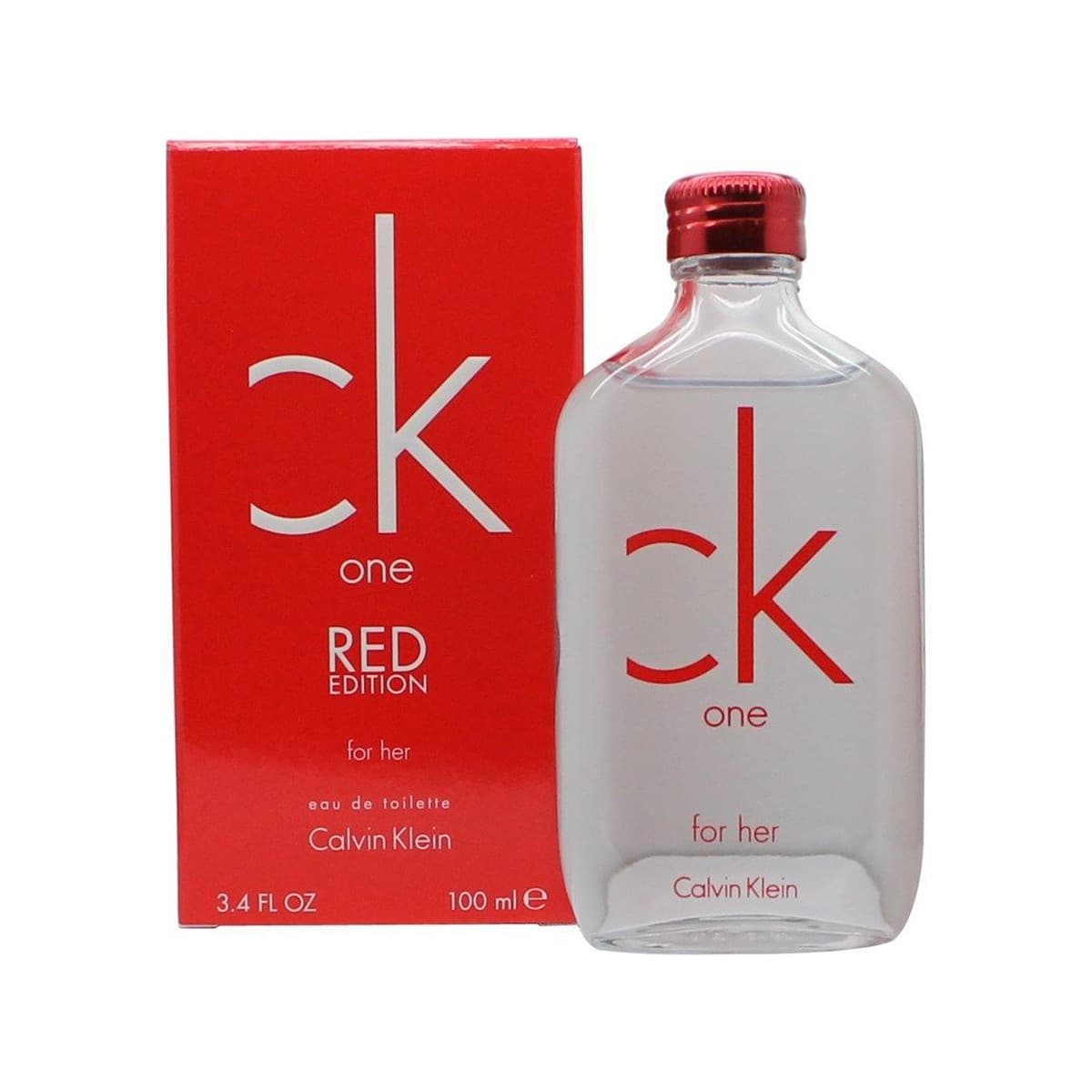 Calvin Klein One Red 3.4Oz Eau De Toilette For Women