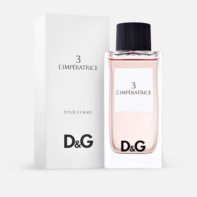 D&G 3 L'IMPERATRICE 3.3 Oz Eau De Toilette Bundle Deal For Women