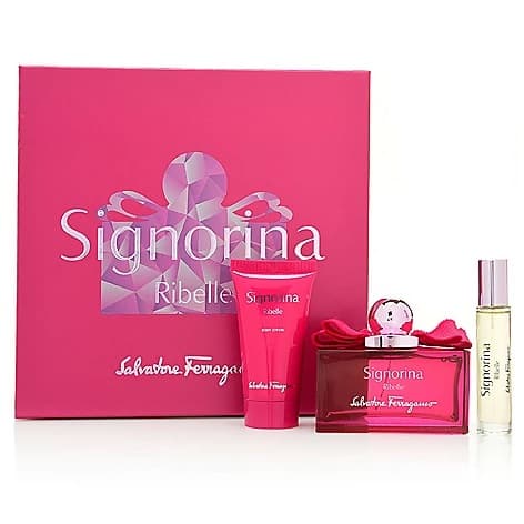 FERRAGAMO RIBELLE 3 Piece Gift Set For Women
