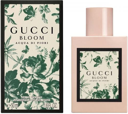 GUCCI BLOOM ACQUA FIORI 1.6 Oz Eau De Toilette Bundle Deal For Women