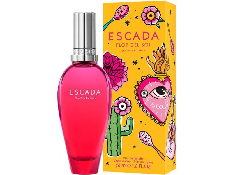 ESCADA FLOR DEL SOL 1.6 Oz Eau De Toilette Bundle Deal For Women