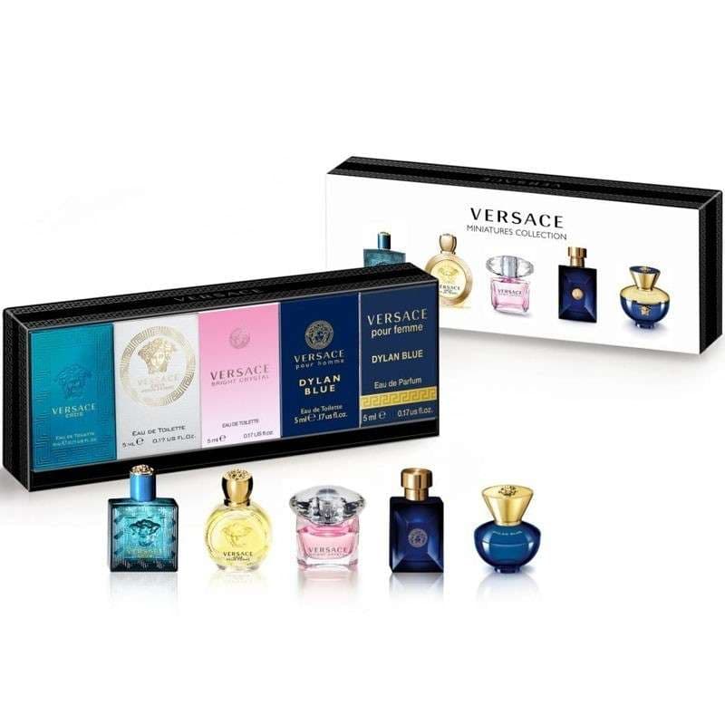 VERSACE 5 Piece Gift Set For Men