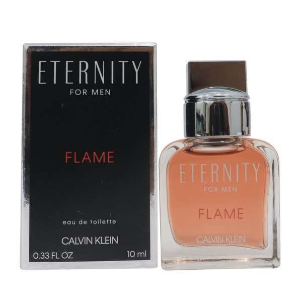 CK ETERNITY FLAME 10 ML Eau De Toilette Mini For Men