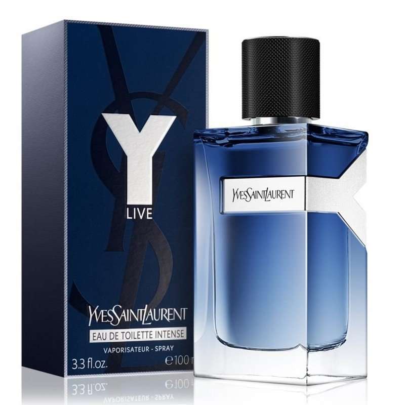 YSL Y LIVE INTENSE 3.4 Oz Eau De Toilette For Men