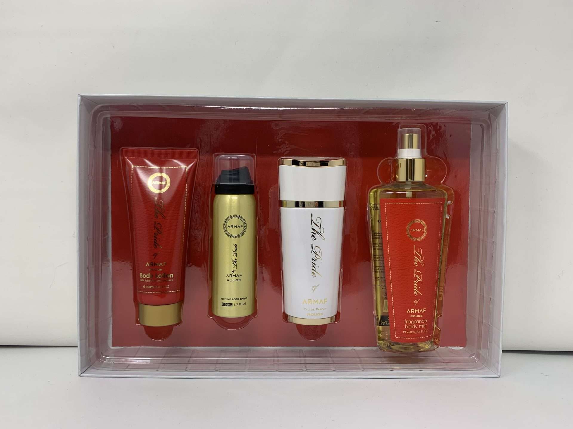 ARMAF PRIDE ROUGE 4 Piece Gift Set For Women