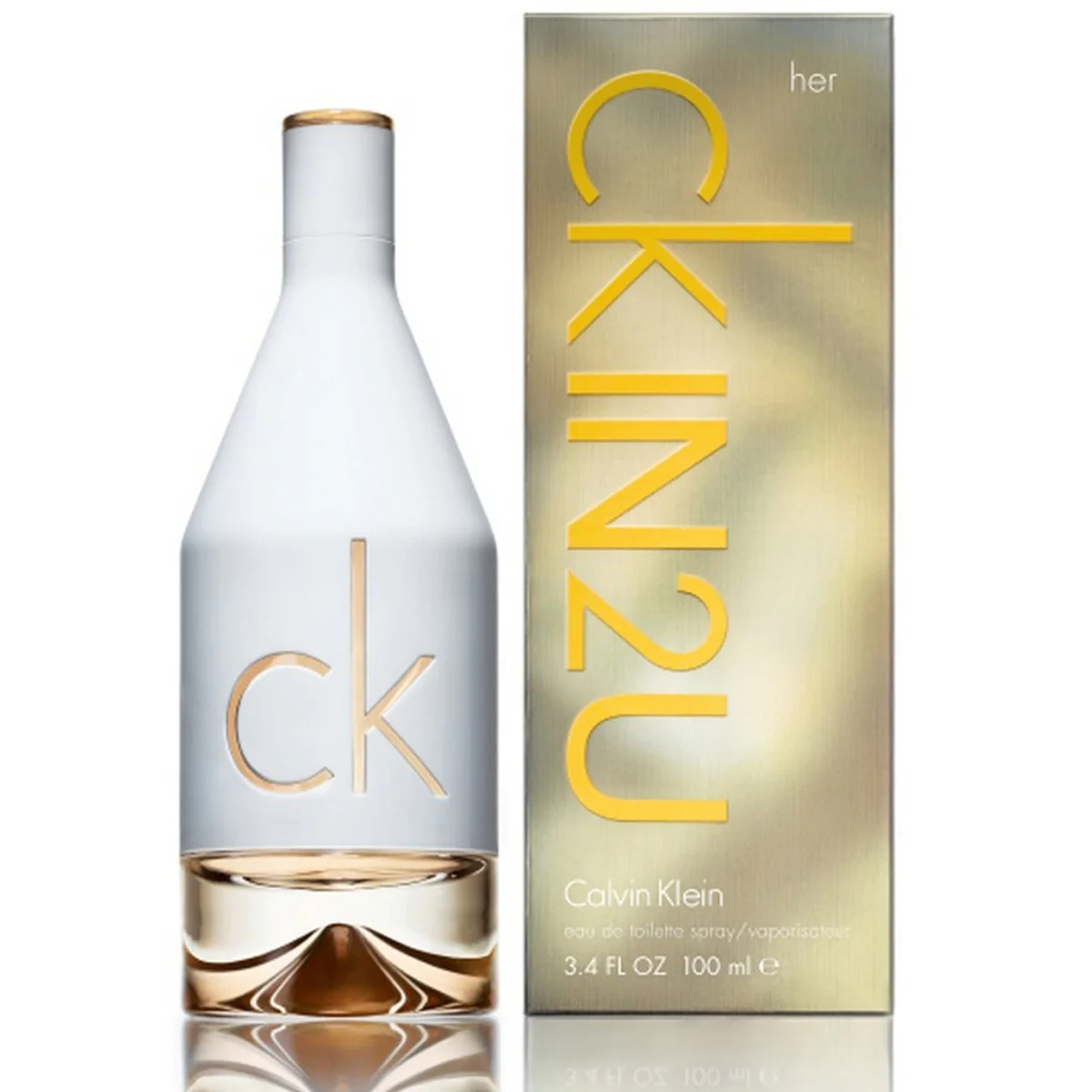 Buy CK IN 2 U 3.4 Oz Eau De Toilette For Women and Get a free ARMAF CLUB NUIT 6.8 Oz Eau De Parfum For Women