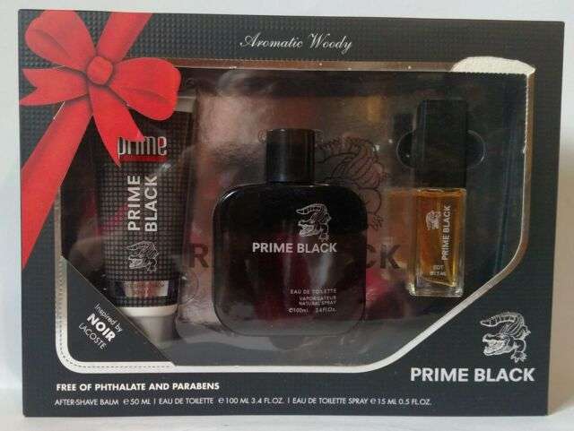 PRIME PRIDE BLACK 3 Piece Gift Set For Men