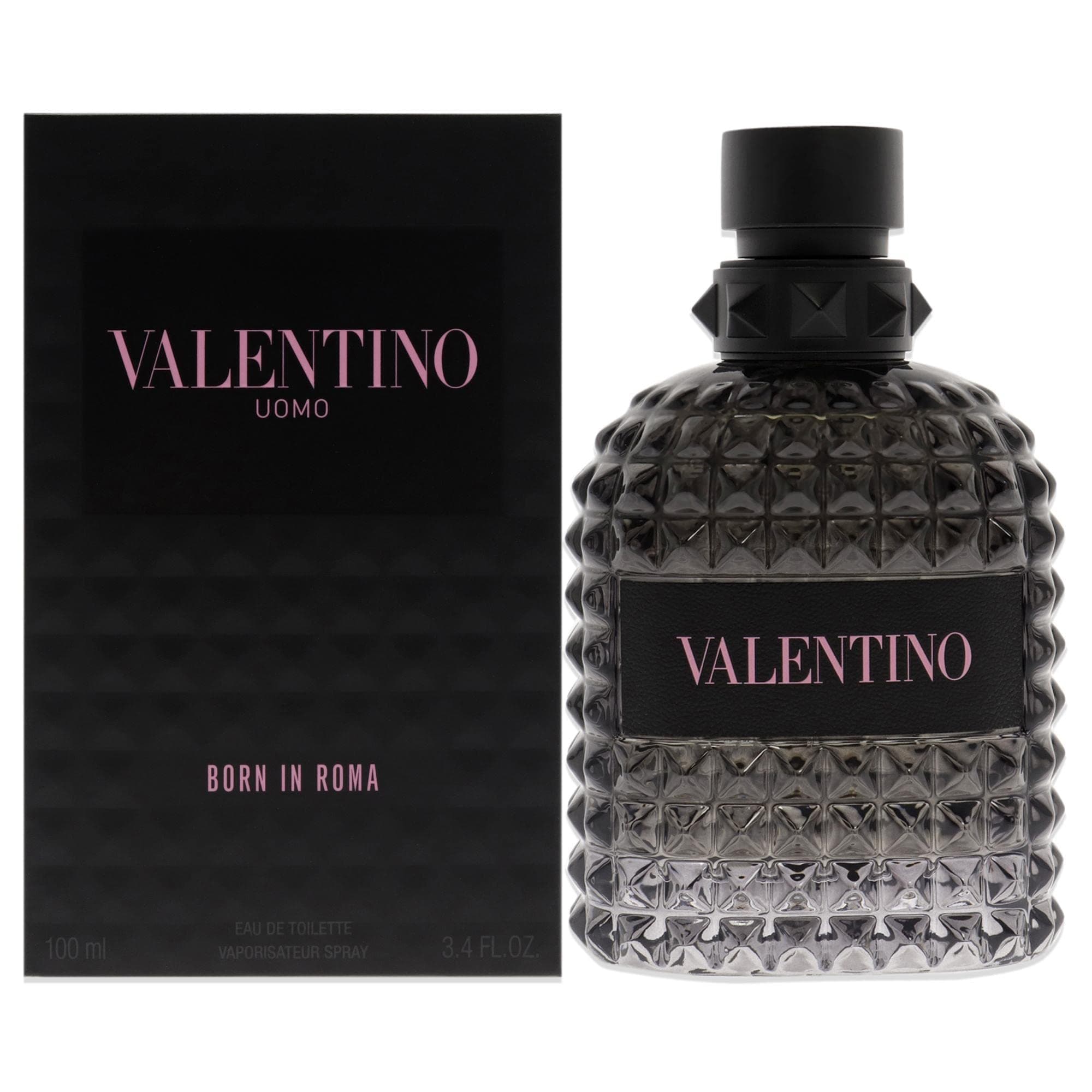 VALENTINO UOMO BORN IN ROMA 3.4 Oz Eau De Toilette For Men