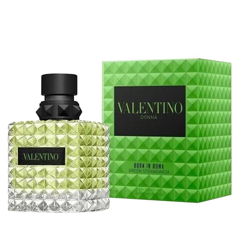 VALENTINO BORN IN ROMA GREEN STRAVAGNAZA 3.4 Oz Eau De Parfum For Women