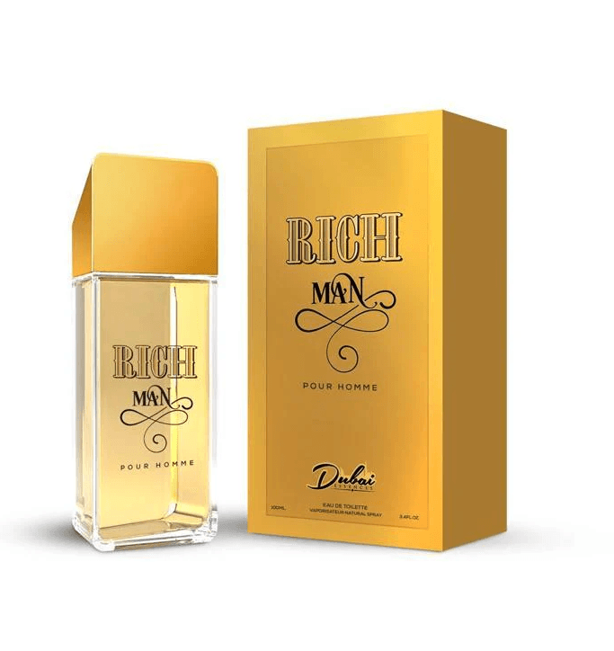 DUBAI RICH MAN 3.4 Oz Eau De Toilette For Men