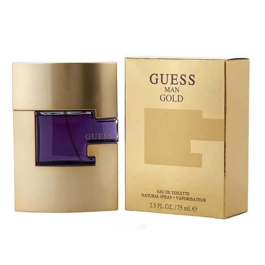 GUESS GOLD 2.5 Oz Eau De Toilette For Men