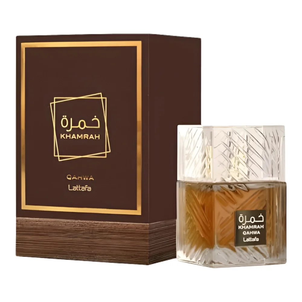 LATTAFA KHAMRAH QAHWA 3.4 Oz Eau De Parfum For Men