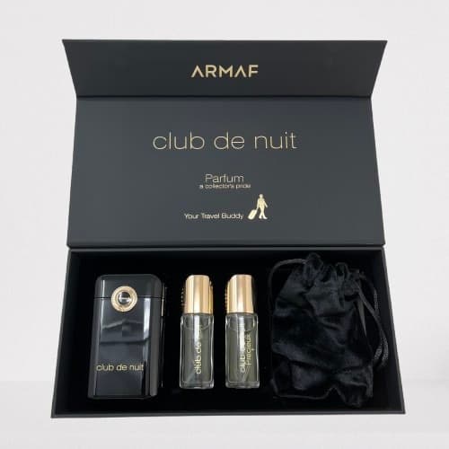 ARMAF CLUB DE NUIT INTENSE PARFUM TRAVEL BUDDY SET EDP FOR MEN