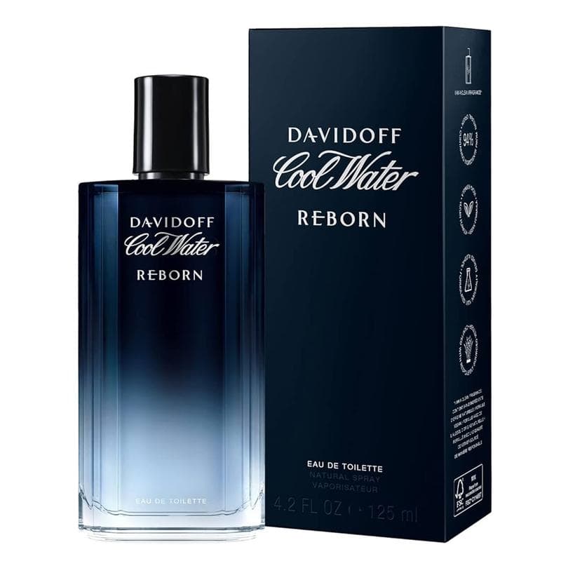 DAVIDOFF COOLWATER REBORN 4.2 Oz Eau De Toilette For Men