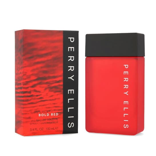 Perry Ellis BOLD RED 3.4 Oz Eau De Toilette For Men