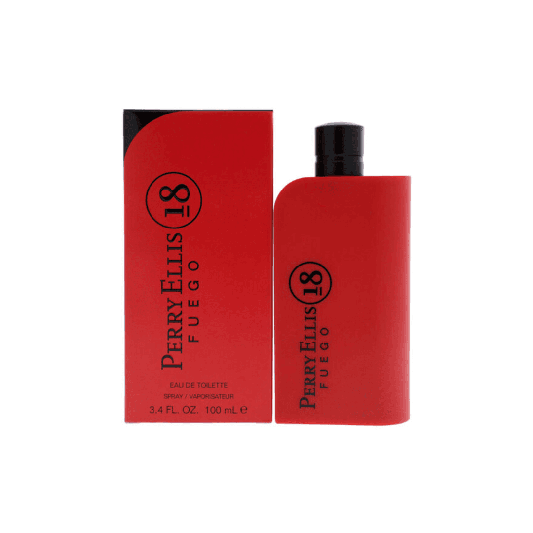 Perry Ellis 18 FUEGO 3.4 Oz Eau De Toilette For Men