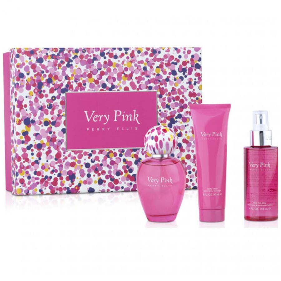Perry Ellis VERY PINK Gift Set For Women