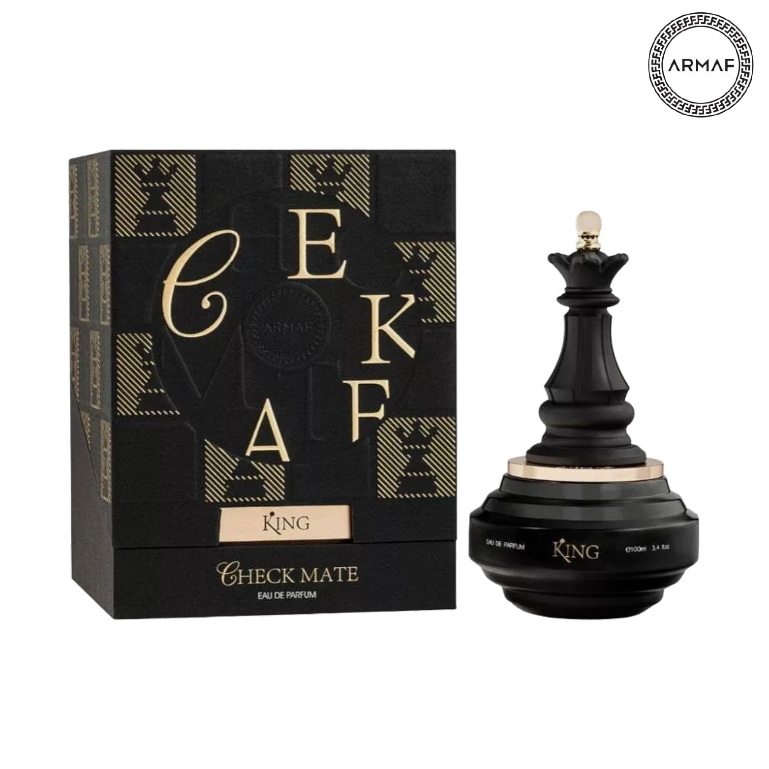 ARMAF CHECKMATE KING 3.4 Oz Eau De Parfum