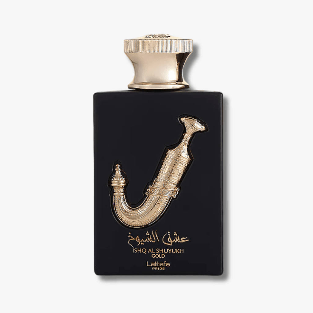 LATTAFA ISHQ AL SHUYUKH GOLD 3.4 Oz Eau De Parfum For Men