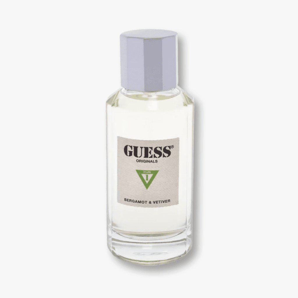GUESS ORIGINALS TYPE 1 BERGAMOT & VETIVER 3.4 Oz Eau De Parfum For Men