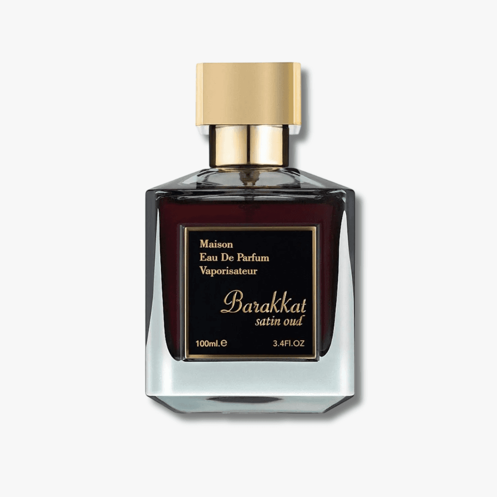 FRAGRANCE WORLD BARAKKAT SATIN OUD 3.4 Oz Eau De Parfum For Men