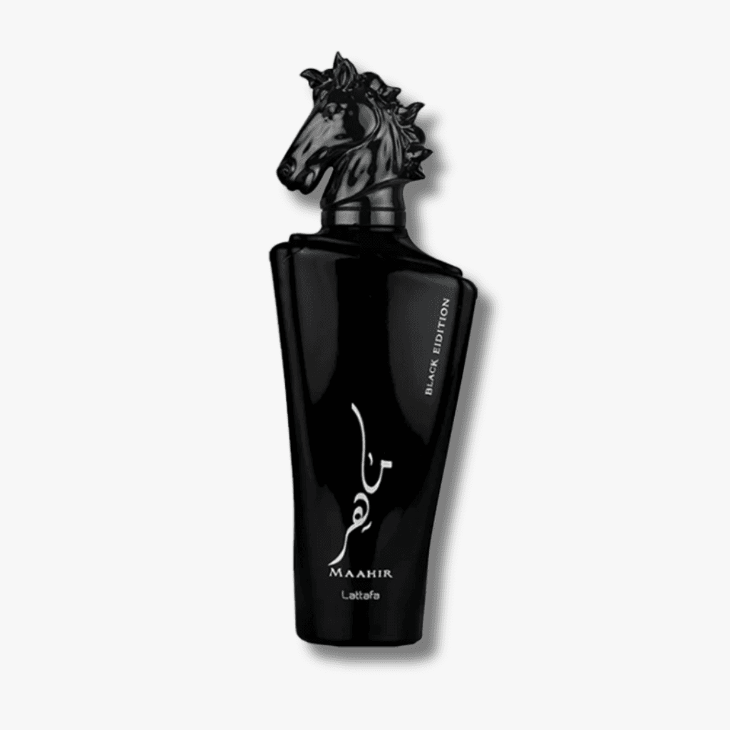 LATTAFA MAAHIR BLACK 3.4 Oz Eau De Parfum For Men