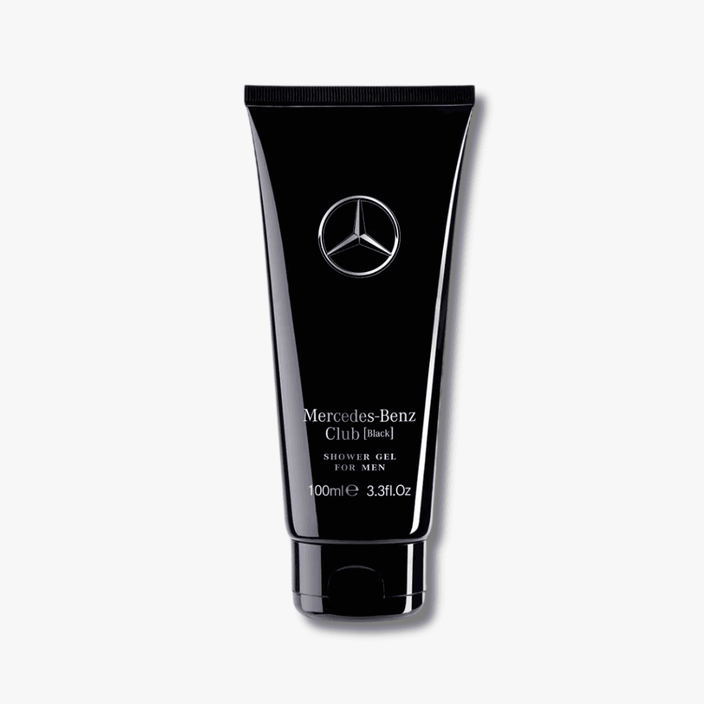 MERCEDES BENZ CLUB BLACK 3.4 Oz Shower Gel For Men