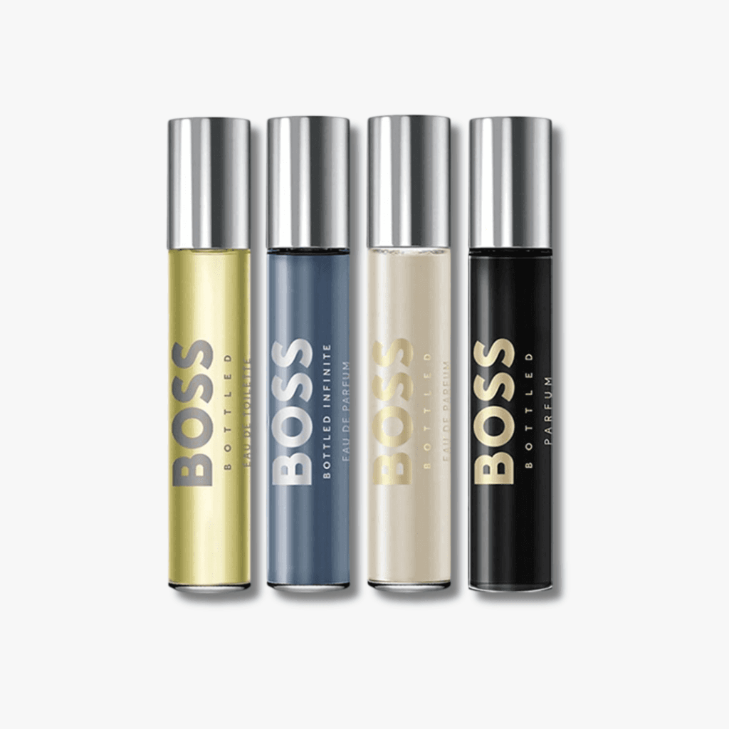 BOSS BOTTLE 4PC MINI TRAVEL SET For Men