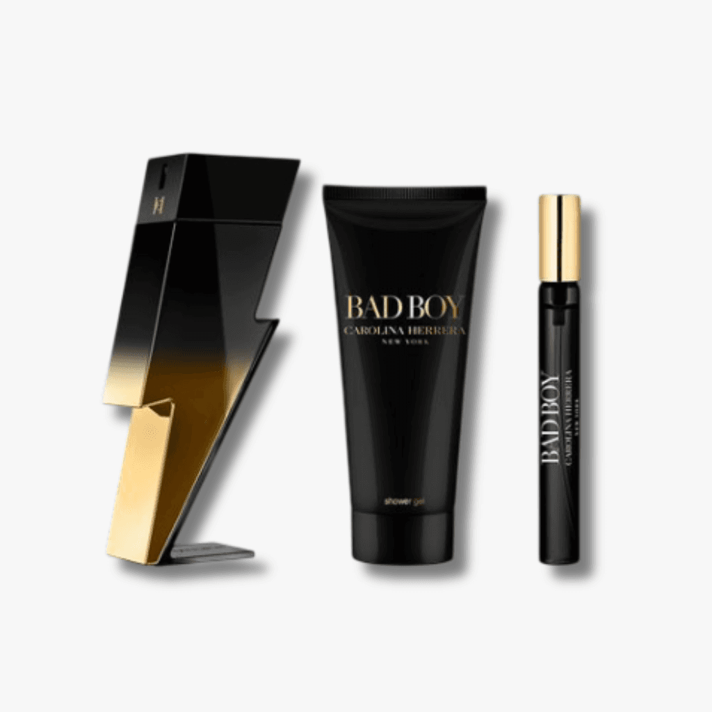 CAROLINA HERRERA BAD BOY 3 Piece Gift Set For Men