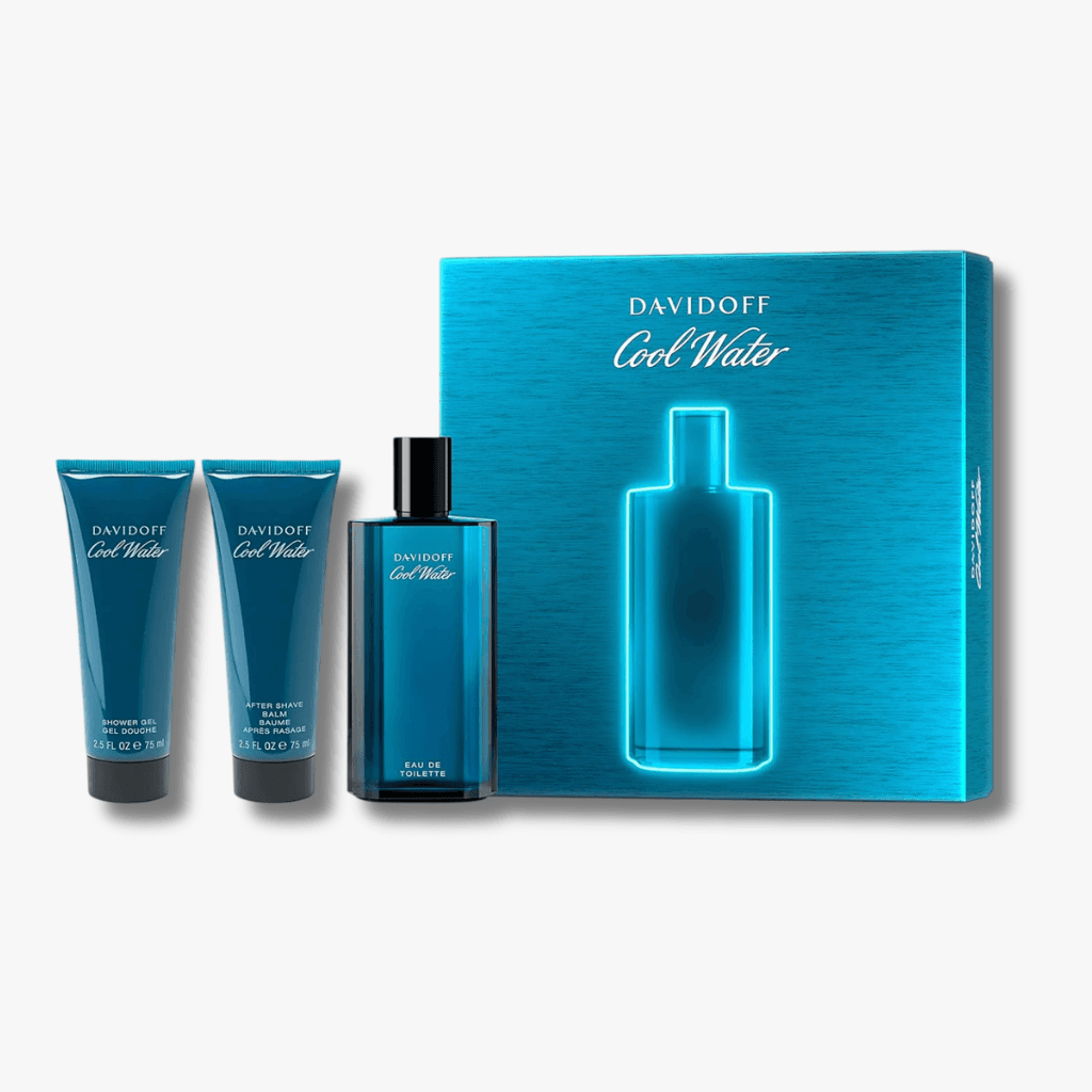 DAVIDOFF COOLWATER 3 Piece Gift Set For Men