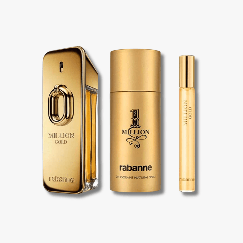 PACO MILLION GOLD INTENSE 3 Piece Gift Set For Men