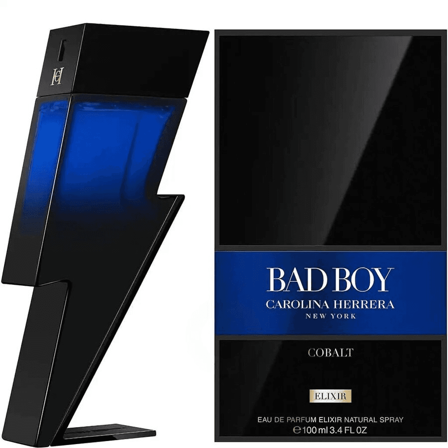 CH BAD BOY COBALT ELIXIR 3.4 Oz Eau De Parfum For Men